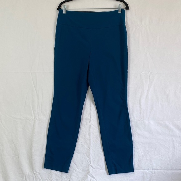 Ricki's Teal High-Waisted Pants - Picture 1 of 12